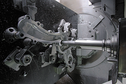 High precision machining process for Water Pumps